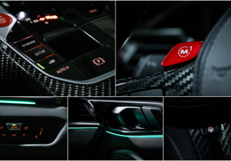 Подержанный автомобиль BMW M4 Coupe 2022 года (23 фото)