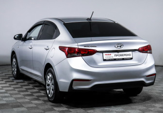 Подержанный автомобиль Hyundai Solaris Sedan 2018 года (7 фото)