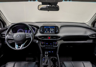Подержанный автомобиль Hyundai Santa Fe 2019 года (13 фото)