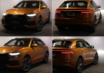 Подержанный автомобиль Audi Q8 2021 года (23 фото)