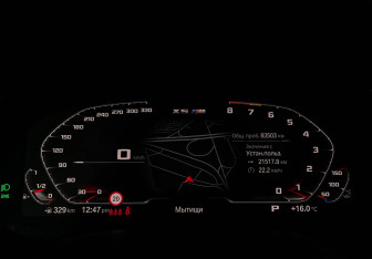 Подержанный автомобиль BMW X5 M 2020 года (13 фото)