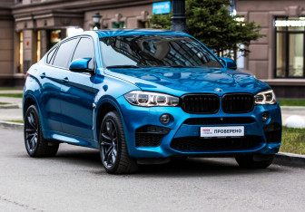 Подержанный автомобиль BMW X6 M 2016 года (3 фото)