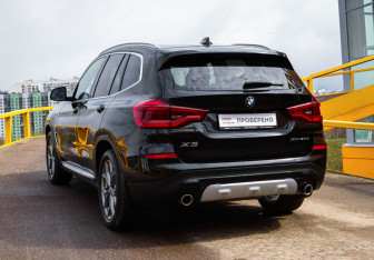 Подержанный автомобиль BMW X3 2021 года (5 фото)