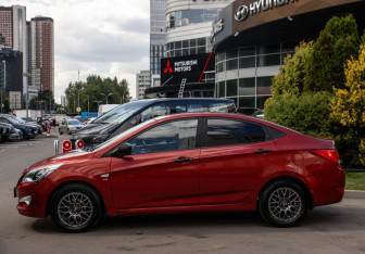 Подержанный автомобиль Hyundai Solaris Sedan 2015 года (6 фото)
