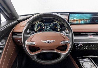Подержанный автомобиль Genesis G80 2021 года (23 фото)