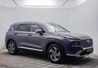 Подержанный автомобиль Hyundai Santa Fe 2021 года (7 фото)