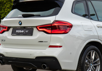 Подержанный автомобиль BMW X3 2021 года (27 фото)