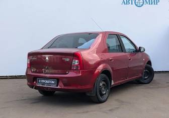 Подержанный автомобиль Renault Logan Sedan 2010 года (8 фото)