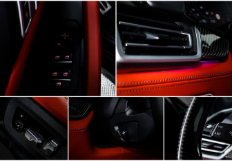 Подержанный автомобиль BMW X6 M 2020 года (28 фото)