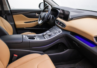 Подержанный автомобиль Hyundai Santa Fe 2022 года (9 фото)