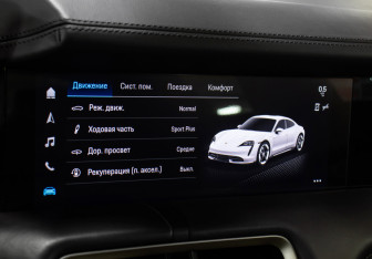 Подержанный автомобиль Porsche Taycan 2022 года (23 фото)