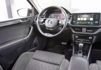 Подержанный автомобиль Skoda Rapid Liftback 2021 года (13 фото)