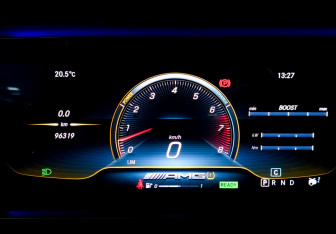 Подержанный автомобиль Mercedes-Benz AMG GT Liftback 2019 года (13 фото)