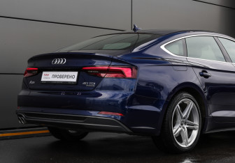 Подержанный автомобиль Audi A5 Liftback 2018 года (27 фото)
