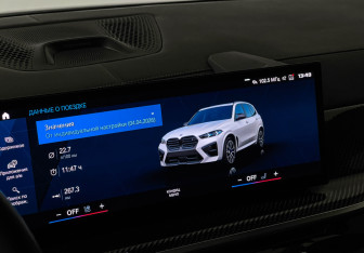 Подержанный автомобиль BMW X5 M 2024 года (22 фото)