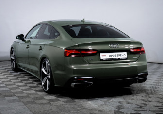 Подержанный автомобиль Audi A5 Liftback 2020 года (7 фото)