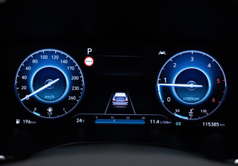 Подержанный автомобиль Hyundai Santa Fe 2021 года (12 фото)