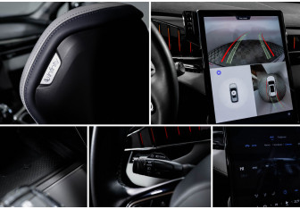 Подержанный автомобиль Geely Atlas 2023 года (18 фото)