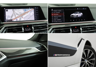 Подержанный автомобиль BMW X6 2020 года (21 фото)