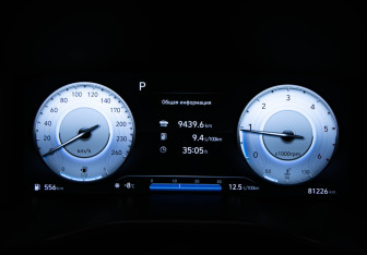 Подержанный автомобиль Hyundai Santa Fe 2022 года (11 фото)