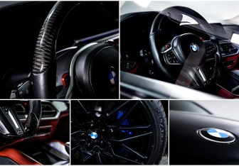 Подержанный автомобиль BMW X6 M 2020 года (23 фото)