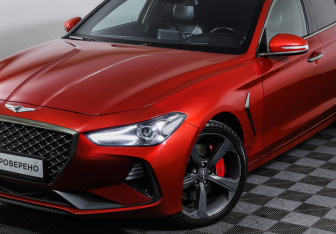 Подержанный автомобиль Genesis G70 2018 года (24 фото)