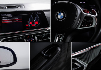 Подержанный автомобиль BMW X6 M 2020 года (24 фото)