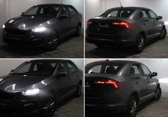 Подержанный автомобиль Skoda Rapid Liftback 2021 года (21 фото)