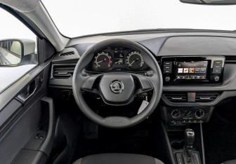 Подержанный автомобиль Skoda Rapid Liftback 2021 года (21 фото)