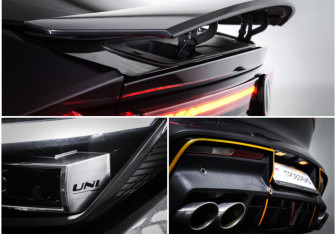 Подержанный автомобиль Changan UNI-V 2023 года (24 фото)