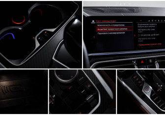 Подержанный автомобиль BMW X6 2021 года (18 фото)