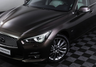 Подержанный автомобиль Infiniti Q50 2014 года (23 фото)