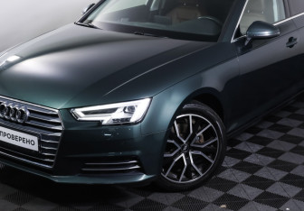 Подержанный автомобиль Audi A4 Sedan 2018 года (22 фото)