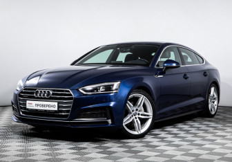 Подержанный автомобиль Audi A5 Liftback 2018 года (1 фото)