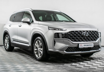 Подержанный автомобиль Hyundai Santa Fe 2021 года (3 фото)