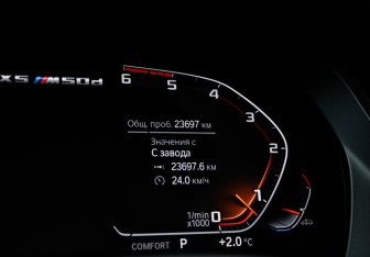 Подержанный автомобиль BMW X5 2022 года (11 фото)