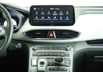 Подержанный автомобиль Hyundai Santa Fe 2021 года (16 фото)