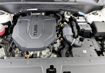 Подержанный автомобиль Hyundai Santa Fe 2022 года (9 фото)