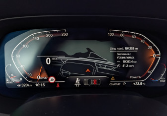 Подержанный автомобиль BMW X6 2021 года (16 фото)