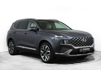 Подержанный автомобиль Hyundai Santa Fe 2021 года (3 фото)