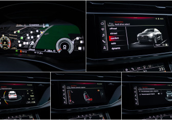 Подержанный автомобиль Audi Q8 2021 года (21 фото)