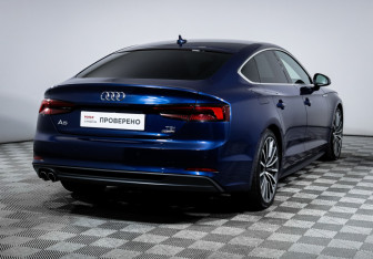 Подержанный автомобиль Audi A5 Liftback 2018 года (5 фото)