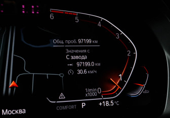 Подержанный автомобиль BMW X7 2019 года (11 фото)
