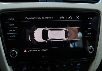 Подержанный автомобиль Skoda Octavia Wagon 2017 года (16 фото)