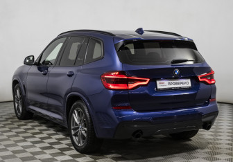 Подержанный автомобиль BMW X3 2021 года (7 фото)
