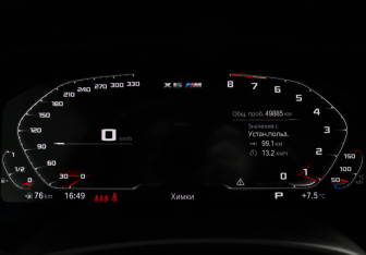 Подержанный автомобиль BMW X6 M 2021 года (12 фото)