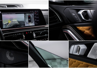 Подержанный автомобиль BMW X6 M 2020 года (21 фото)