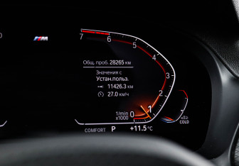 Подержанный автомобиль BMW X3 2024 года (11 фото)