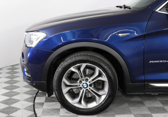 Подержанный автомобиль BMW X3 2017 года (8 фото)