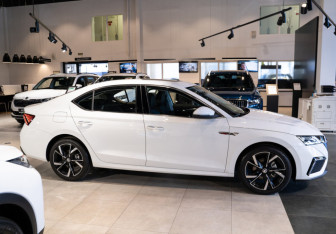 Новый Skoda Octavia Liftback 2025 (4 фото)